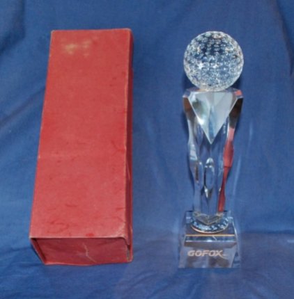 Crystal Golf Trophy-1