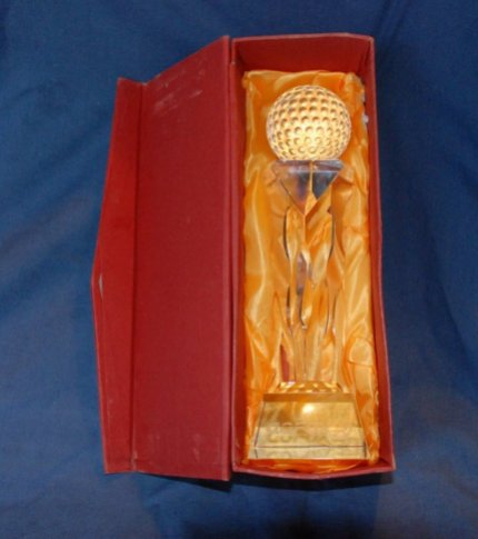 Crystal Golf Trophy-8