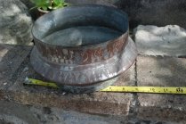 Antique Copper cachepot flower pot-8